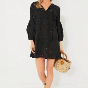 Tuckernuck Beach - Noir Eyelet Cleo Mini Coverup